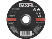 DISC DE ȘLEFUIRE PENTRU OȚEL INOXIDABIL 125X6.8X22MM YATO YT-5947