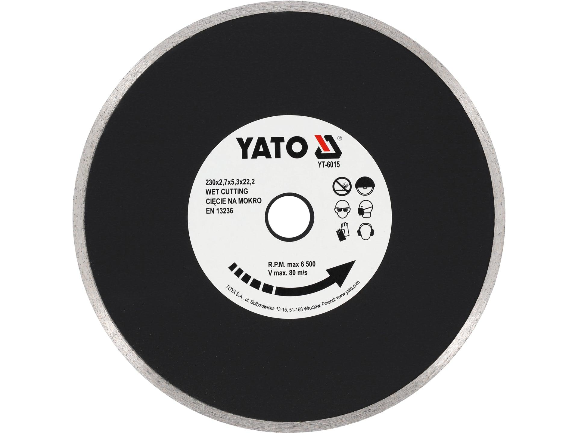 DISC DIAMANTAT EN 230MM YATO YT-6015