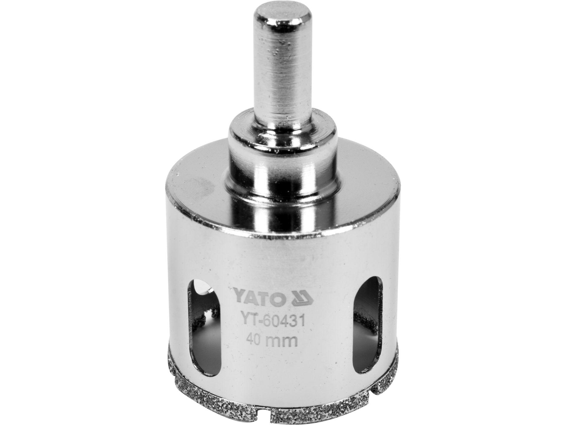 CAROTĂ DIAMANTATĂ PLĂCI CERAMICE 40MM YATO YT-60431