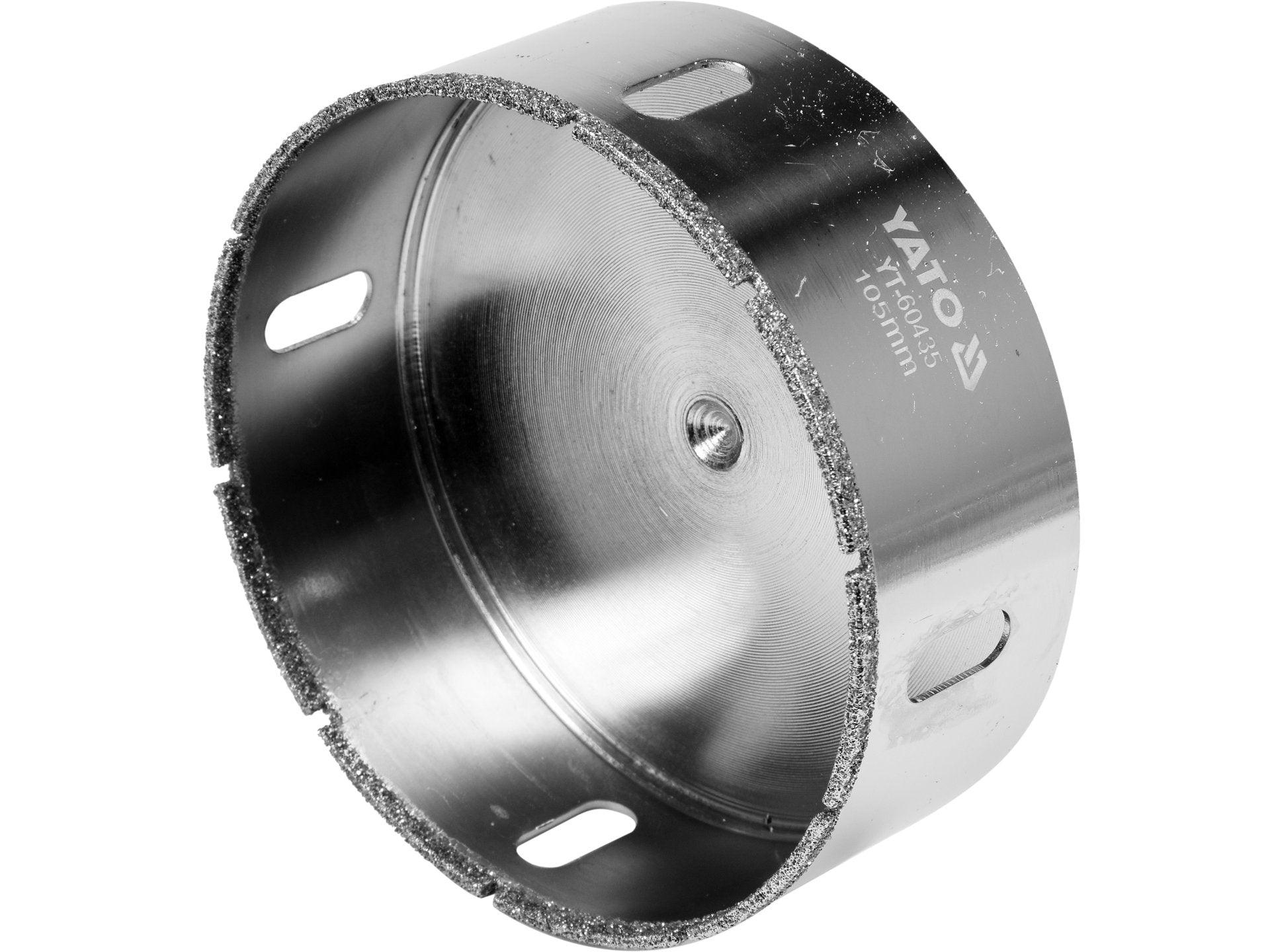 CAROTĂ DIAMANTATĂ PLĂCI CERAMICE 105MM YATO YT-60435