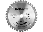 DISC CIRCULAR PENTRU LEMN 190X36TX20MM YATO YT-60635