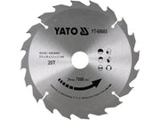 DISC CIRCULAR LEMN, 210X30X3.2MM, 20 DINȚI YATO YT-60665