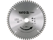 DISC CIRCULAR LEMN,180X20X2.2MM, 60 DINȚI YATO YT-60907