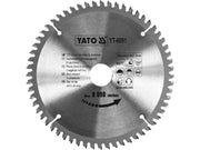 DISC FIERĂSTRĂU CIRCULAR PENTRU ALUMINIU 200X30X60MM YATO YT-6091