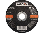DISC TĂIAT METAL 125X3.2X22MM DISC TAIAT METAL 125X3.2X22MM YATO YT-6110