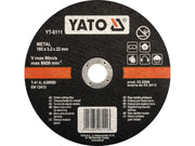 DISC PENTRU TAIAT METAL 180X3,2X22 MM YATO YT-6111