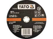 DISC TĂIAT METAL 230X3.2X22MM YATO YT-6112