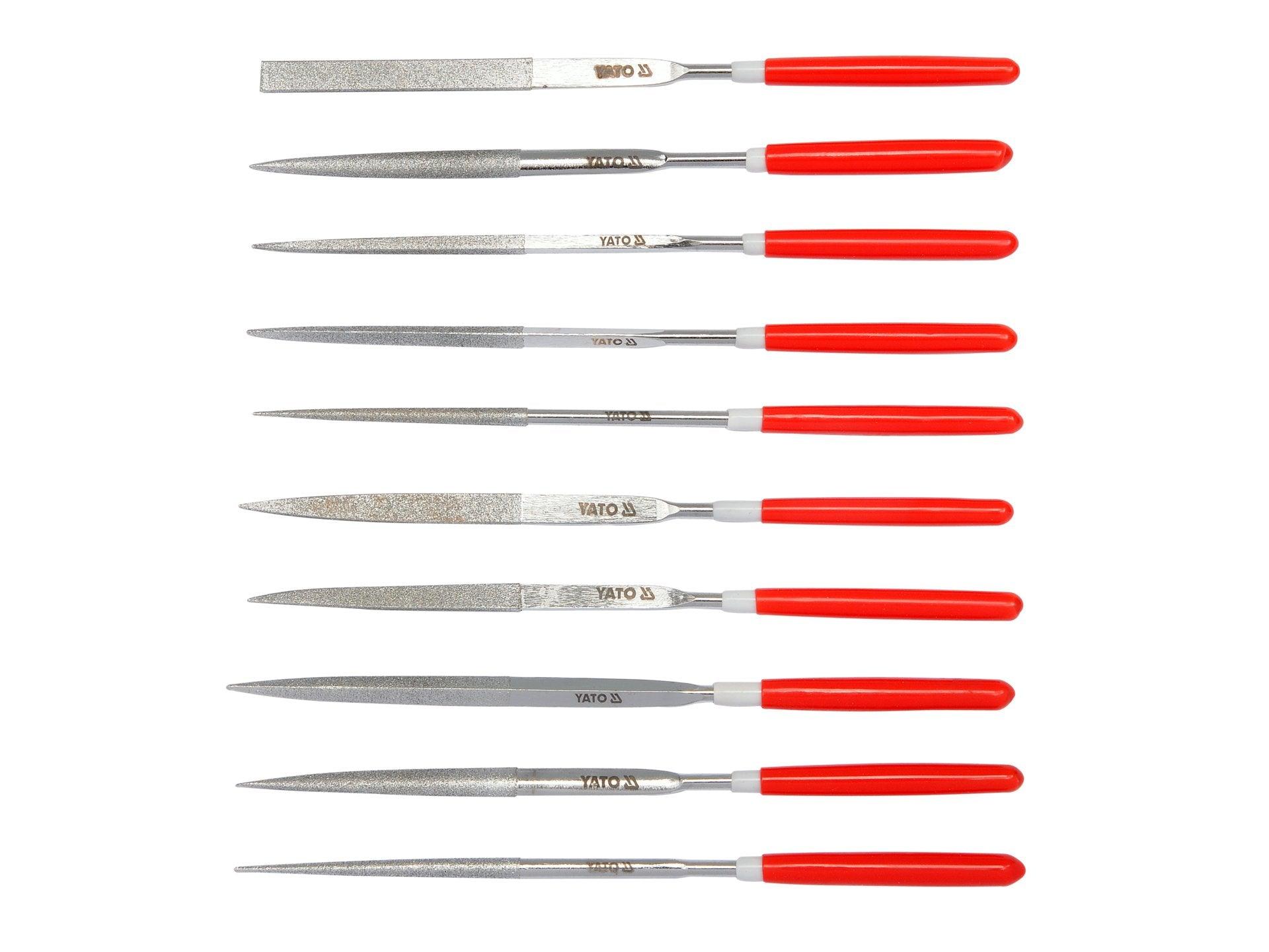 SET PILE DIAMNATATE 140MM, 10 BUC YATO YT-6144