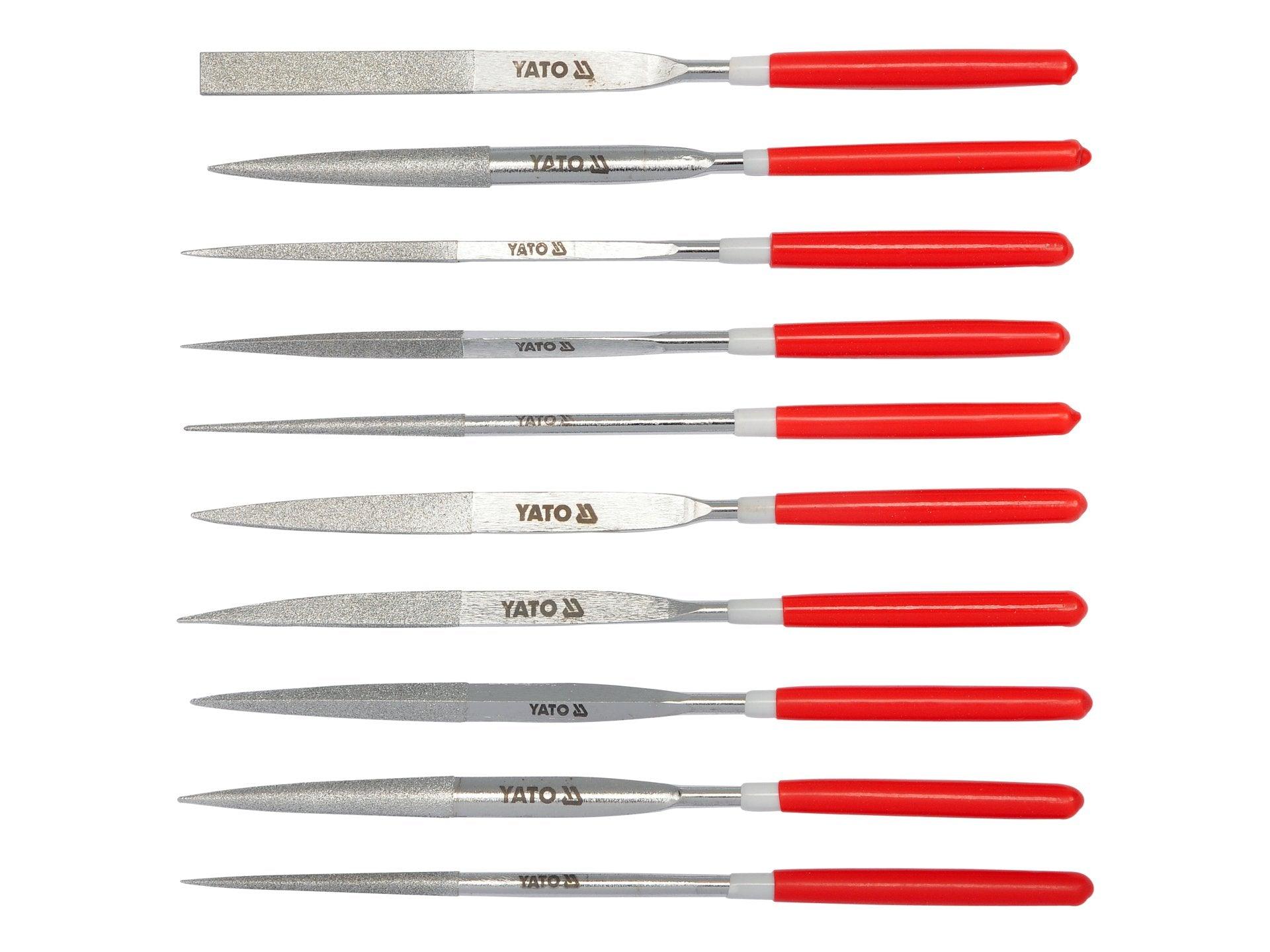 SET PILE DIAMNATATE 160MM, 10 BUC YATO YT-6151