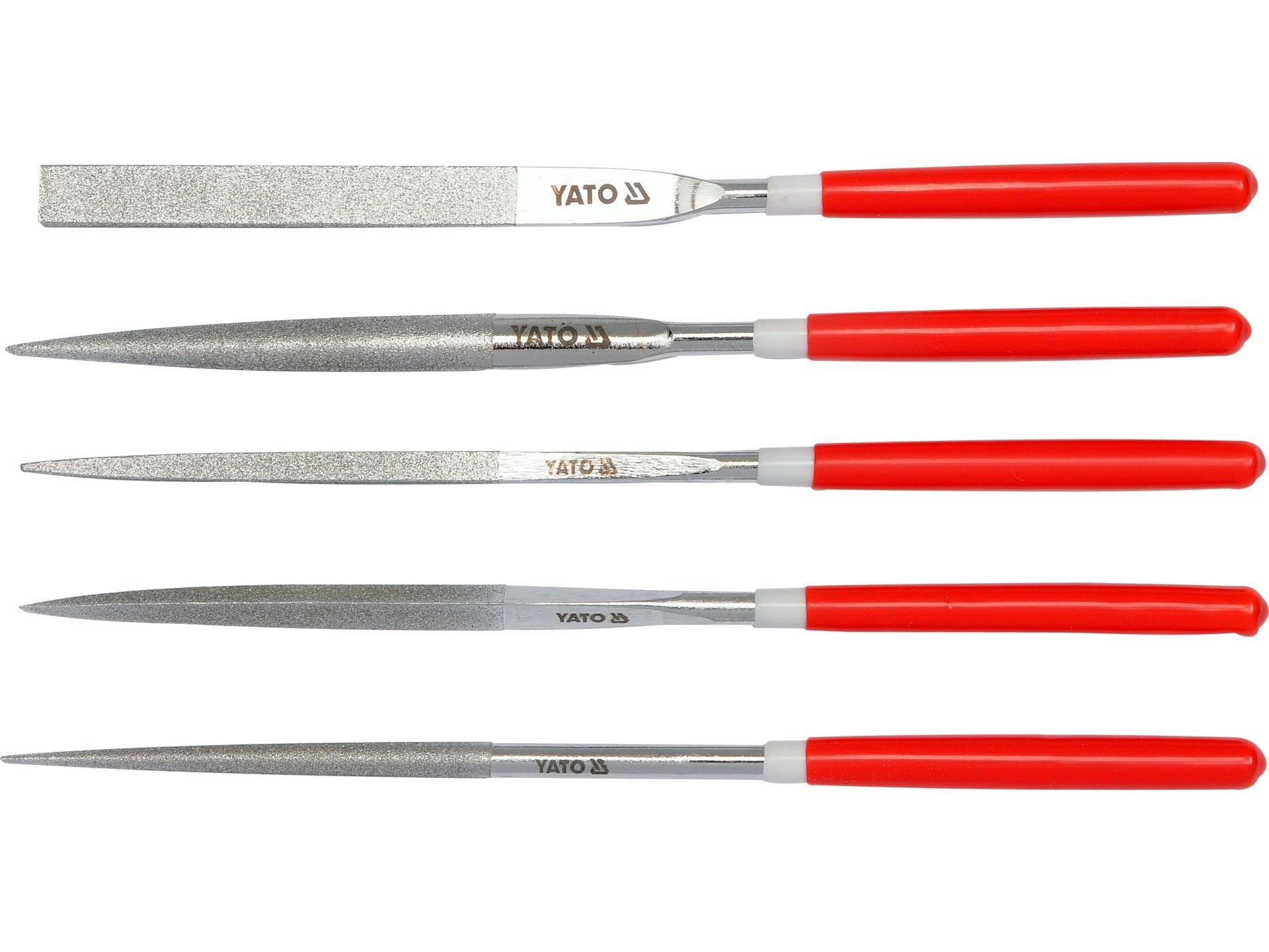 SET PILE DIAMNATATE 180MM, 5 BUC YATO YT-6156