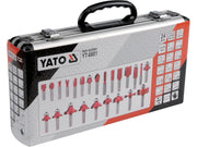 SET FREZE PENTRU LEMN 25 BUC YATO YT-6801