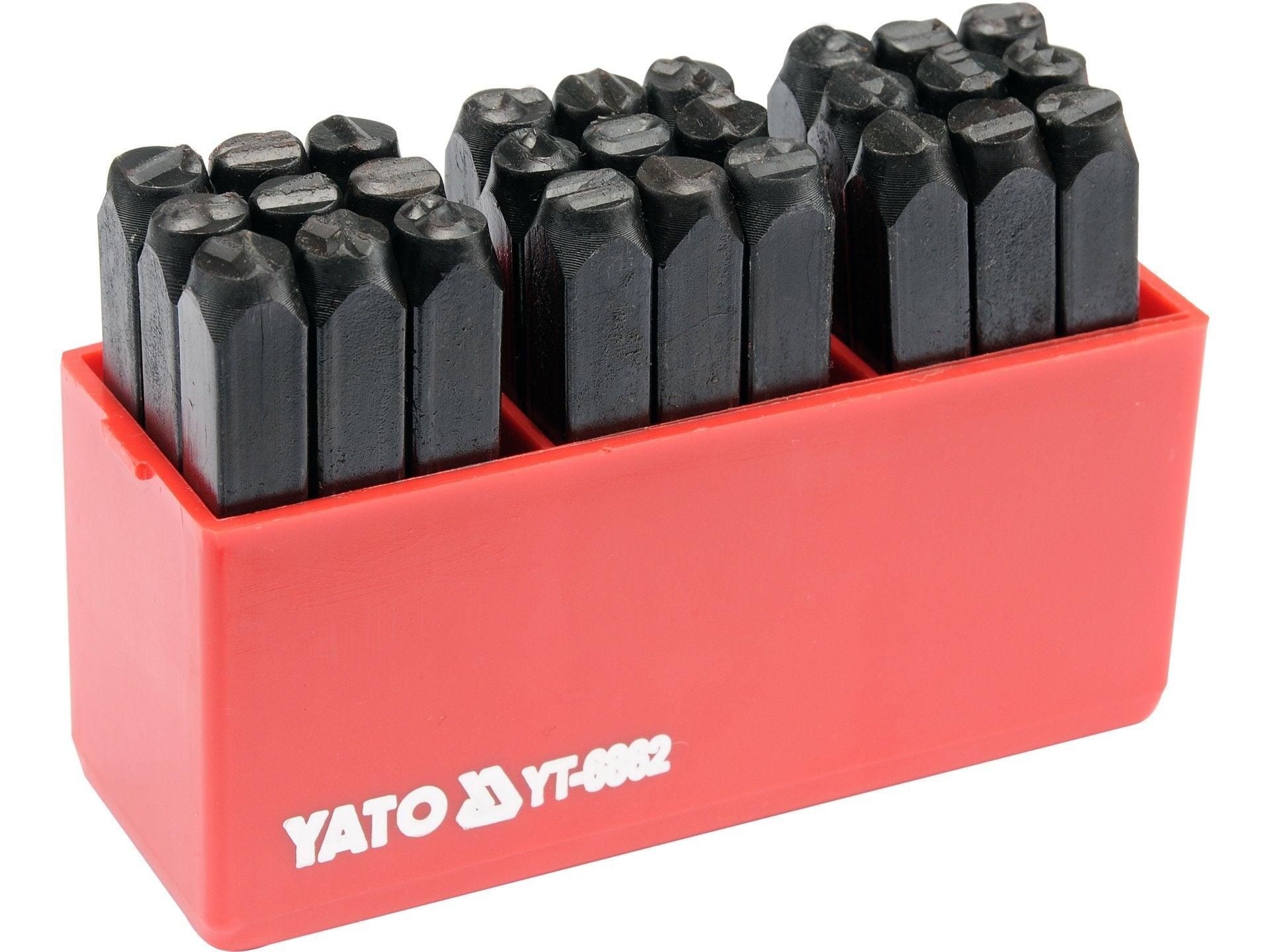 POANSOANE LITERE A-Z, 27 BUC, 6MM YATO YT-6862