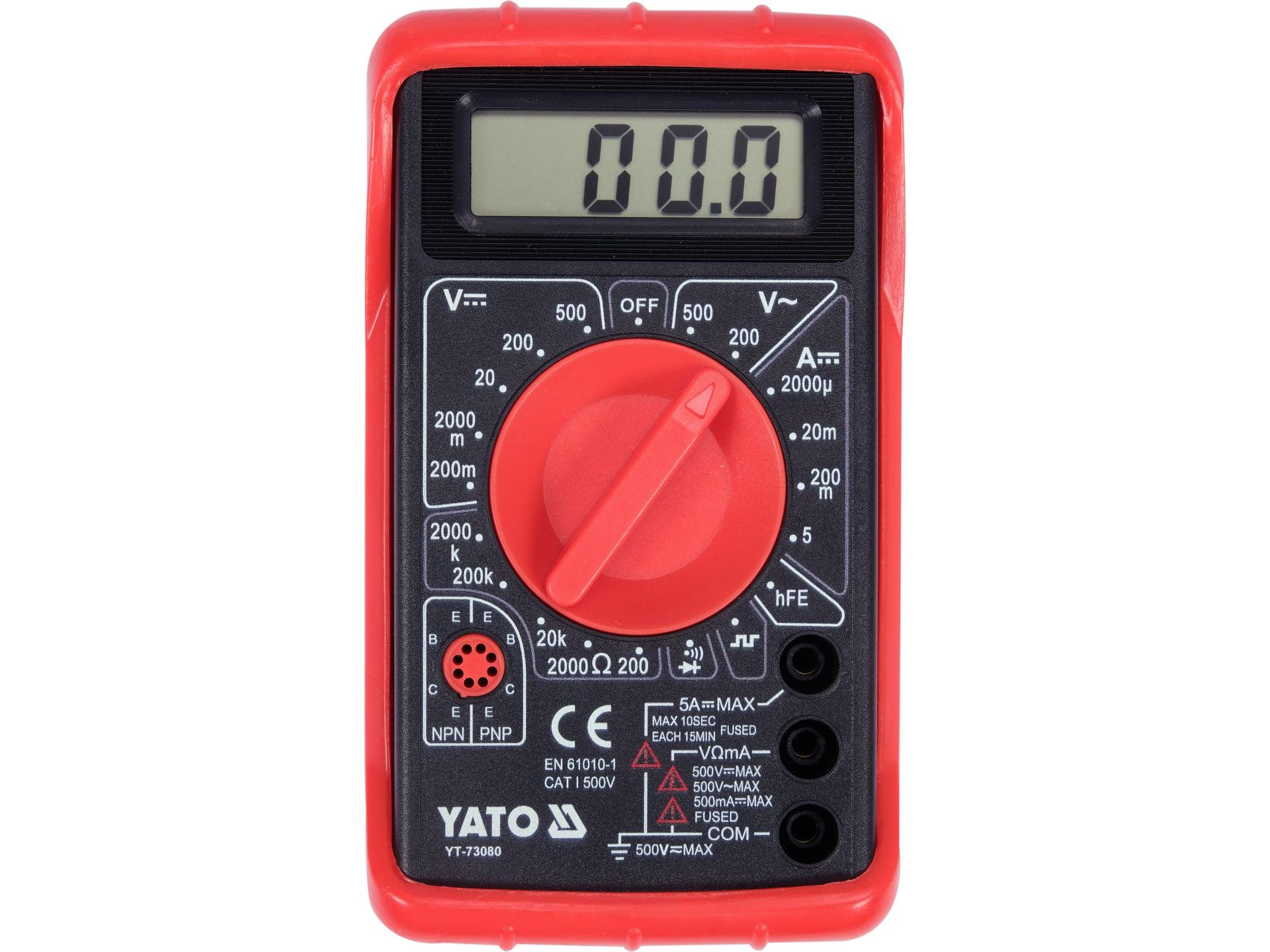 MULTIMETRU DIGITAL YATO YT-73080