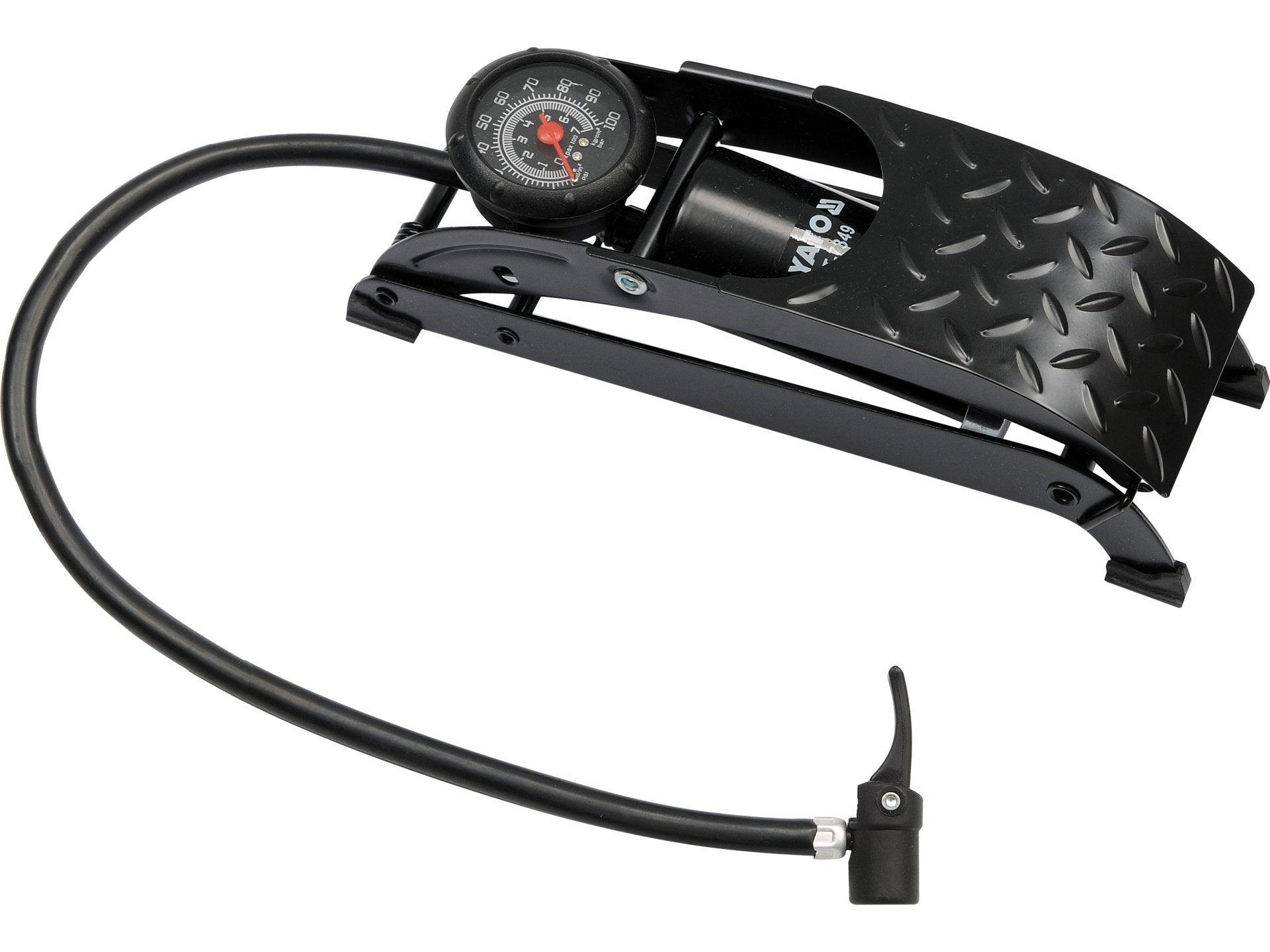 POMPĂ DE PICIOR CU MANOMETRU YATO YT-7349