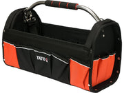 GEANTĂ CU CADRU OȚEL PENTRU SCULE, 11 BUZUNARE YATO YT-74373