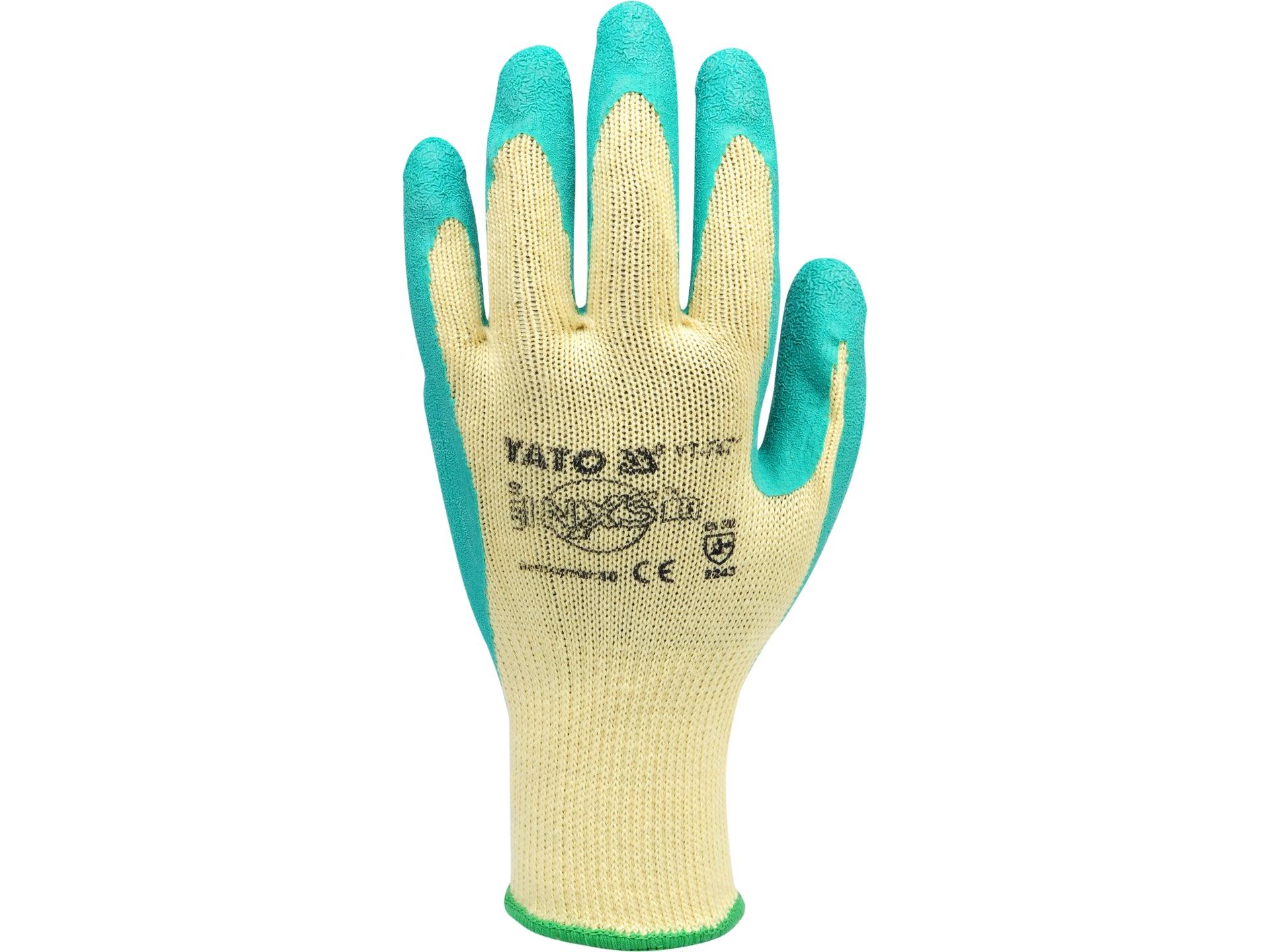 MĂNUȘI PROTECȚIE BUMBAC/LATEX YATO YT-7471