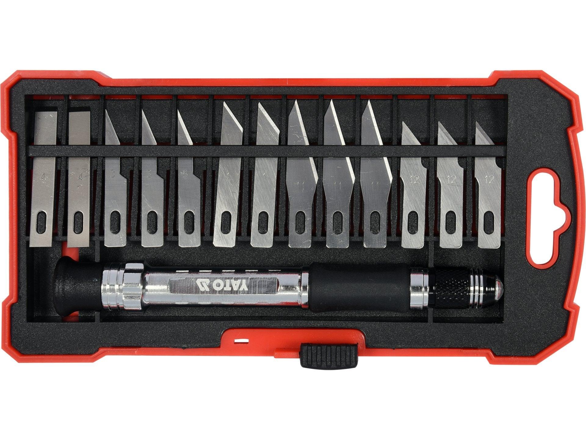 SET CUȚITE PRELUCRARE LEMN, 14 PIESE YATO YT-75140
