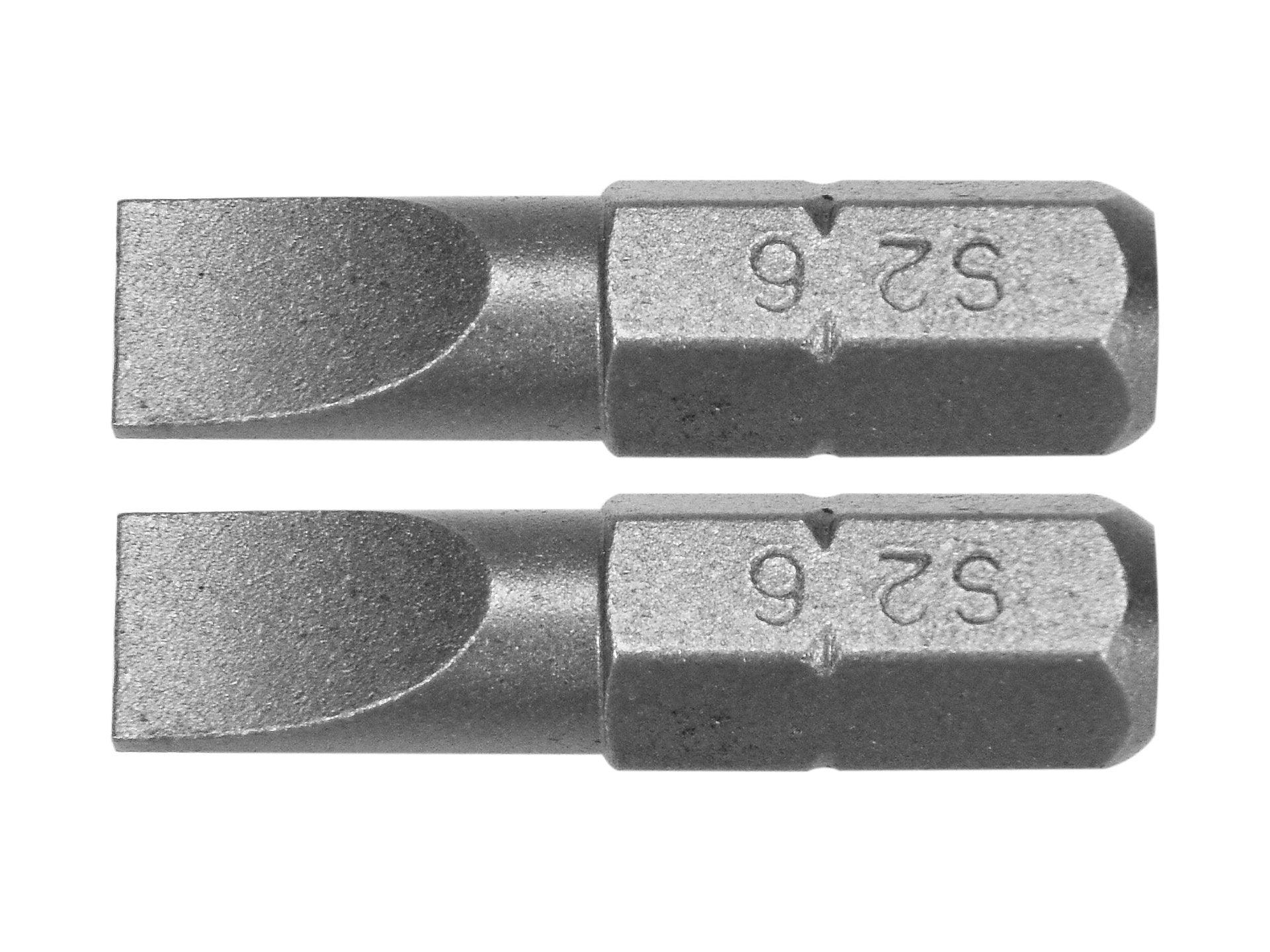 BIȚI 1/4''X25MM, 6MM, 2 BUC YATO YT-77893