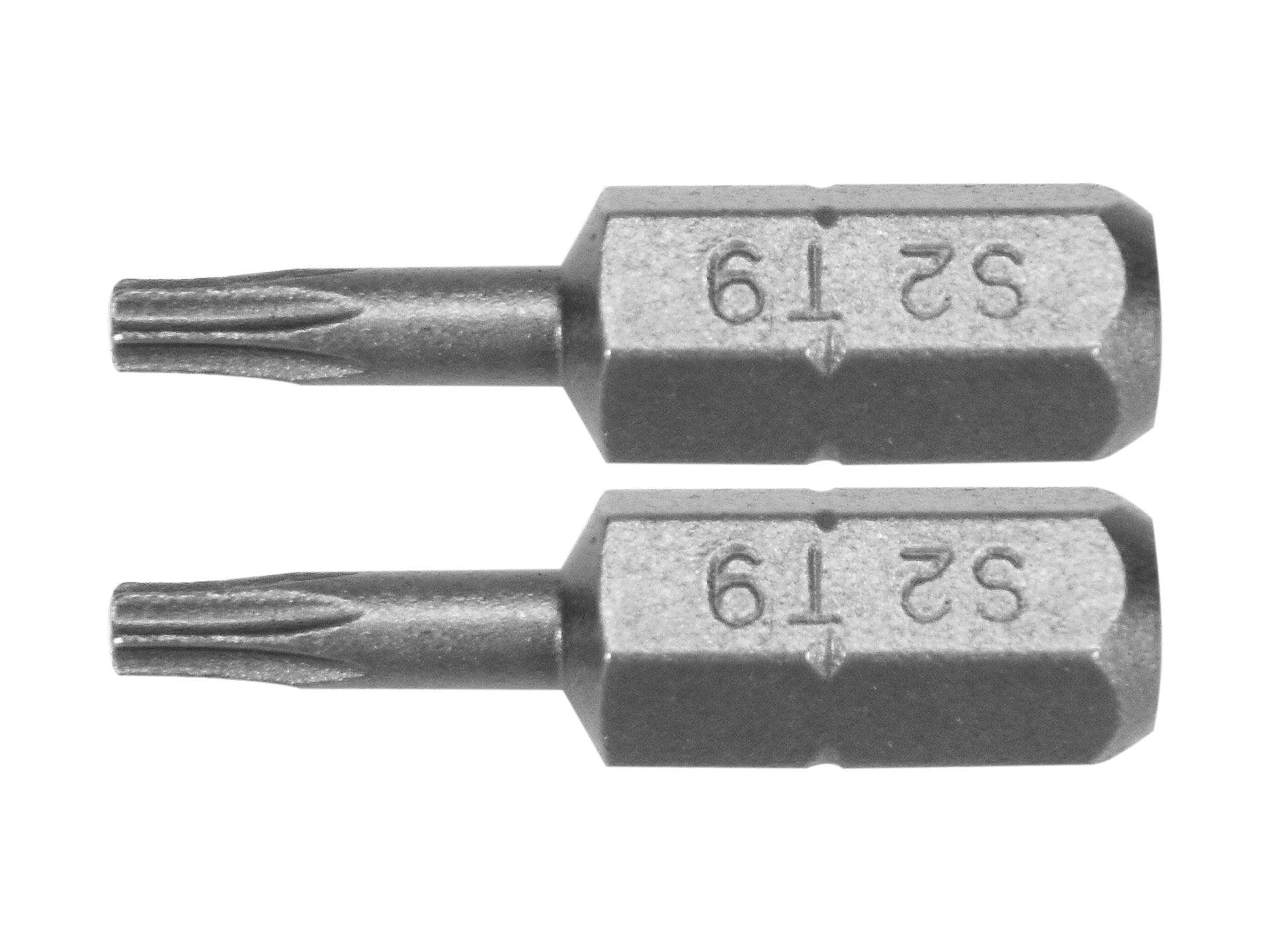 BIȚI 1/4''X25MM TORX T9, 2 BUC YATO YT-77901