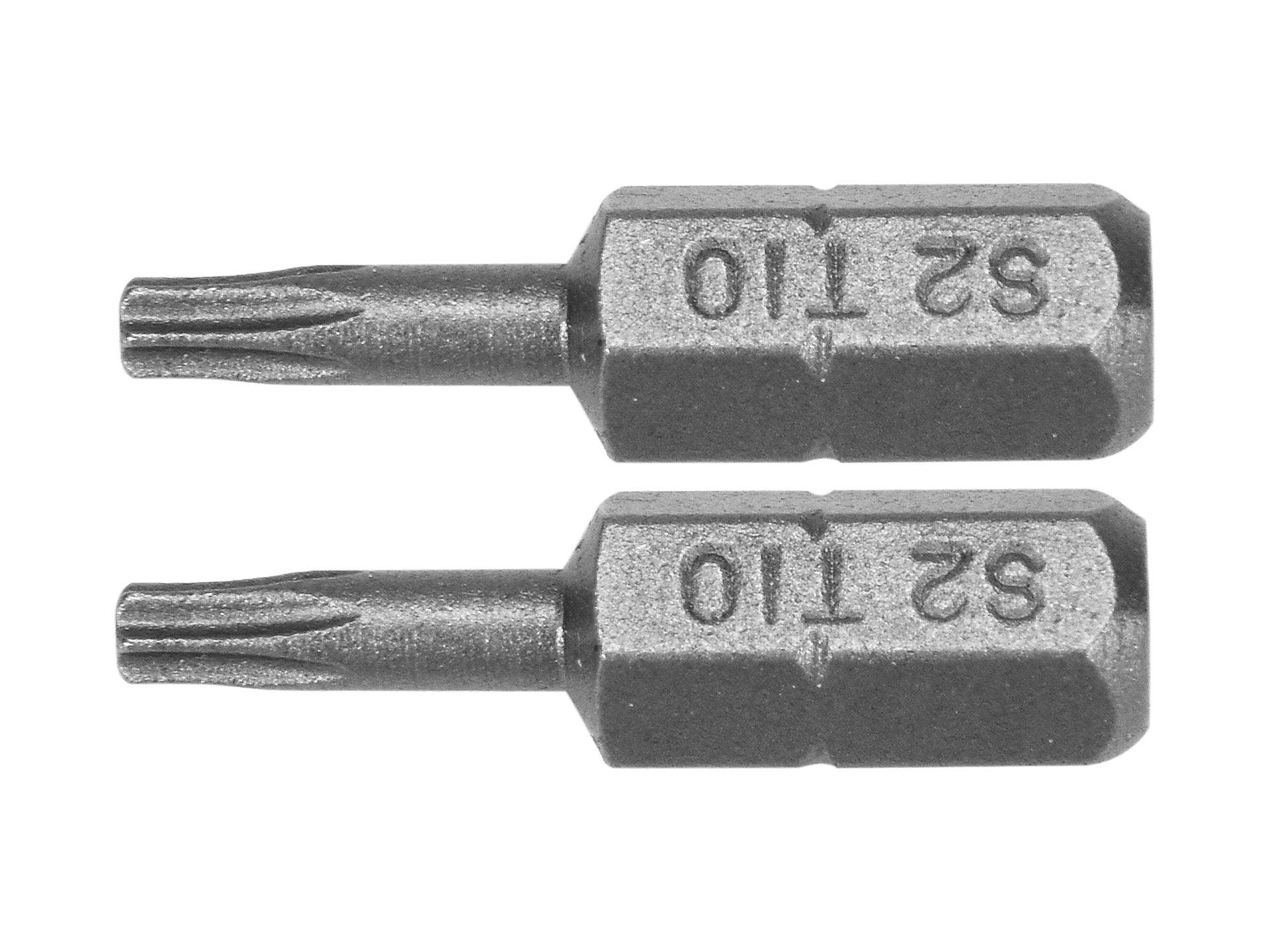 BIȚI 1/4''X25MM TORX T10, 2 BUC YATO YT-77902