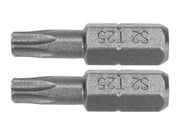 BIȚI 1/4''X25MM TORX T25, 2 BUC YATO YT-77905