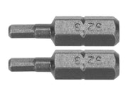 BIȚI 1/4''X25MM HEXAGONAL H3, 2 BUC YATO YT-77920