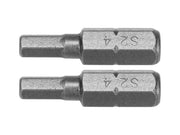 BIȚI 1/4''X25MM HEXAGONAL H4, 2 BUC YATO YT-77921