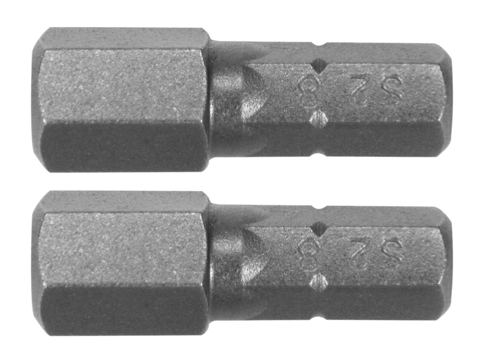 BIȚI 1/4''X25MM HEXAGONAL H8, 2 BUC YATO YT-77924