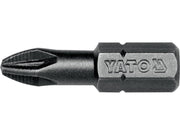 TRUSĂ BIȚI 1/4''X25MM, PZ2, 50 BUC YATO YT-7811