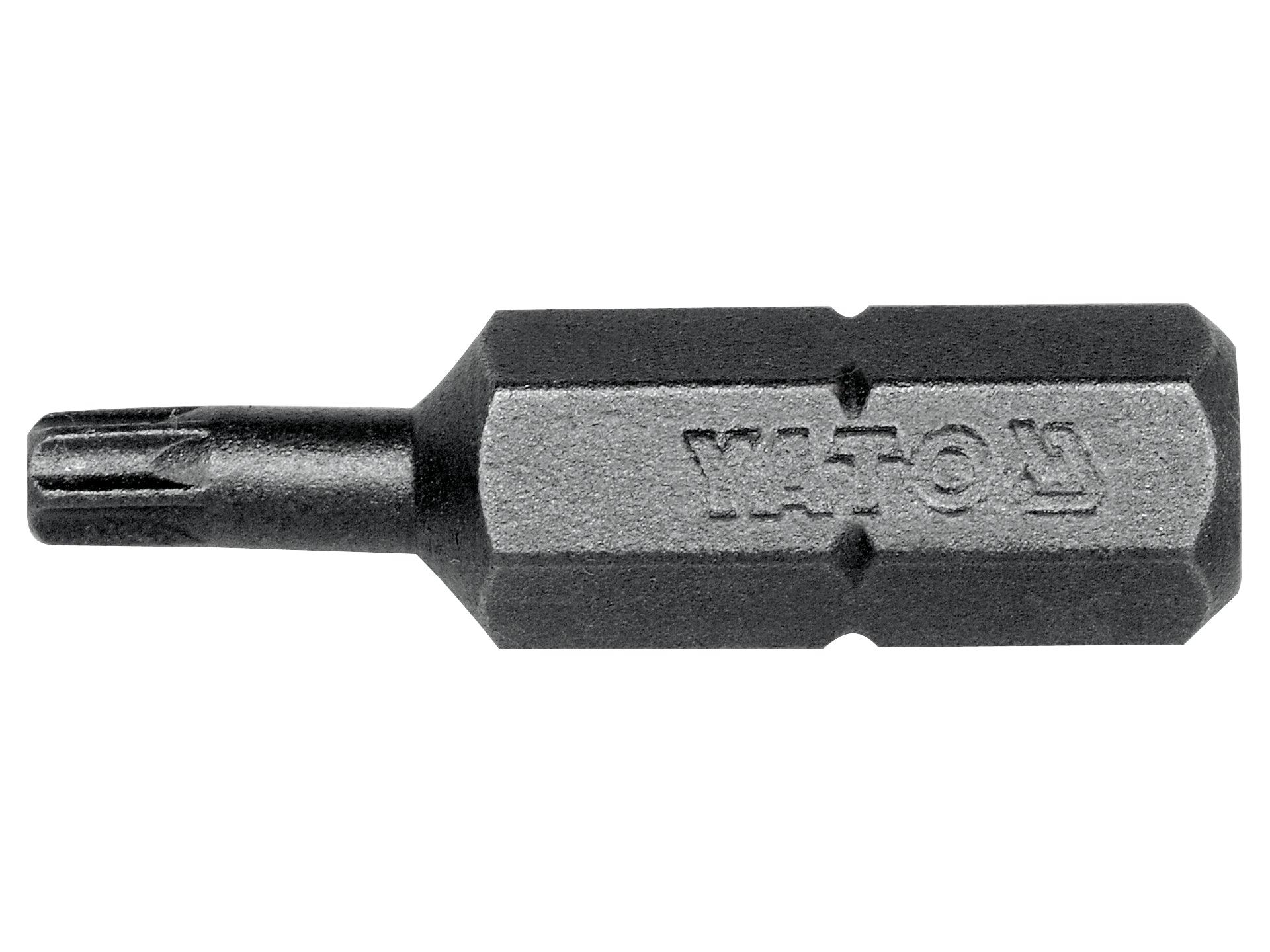 TRUSĂ BIȚI 1/4''X25MM,TORX T15, 50 BUC YATO YT-7815