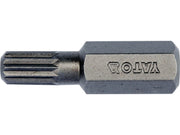 SET BIȚI SPLINE M6, 10 BUC YATO YT-78191