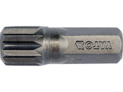 SET BITI SPLINE M10, 8 BUC YATO YT-78193