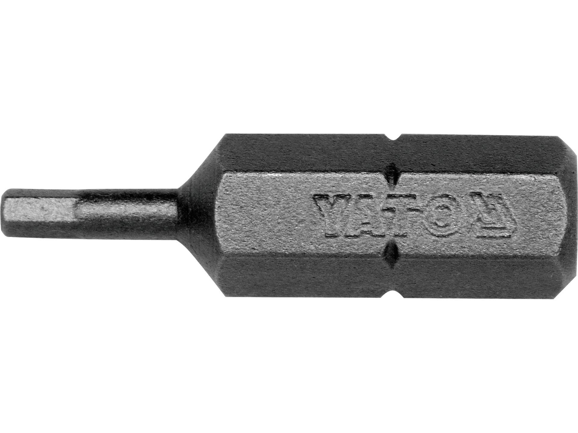 TRUSĂ BIȚI 1/4''X25MM, HEXAGONAL, 2MM, 50 BUC YATO YT-7829