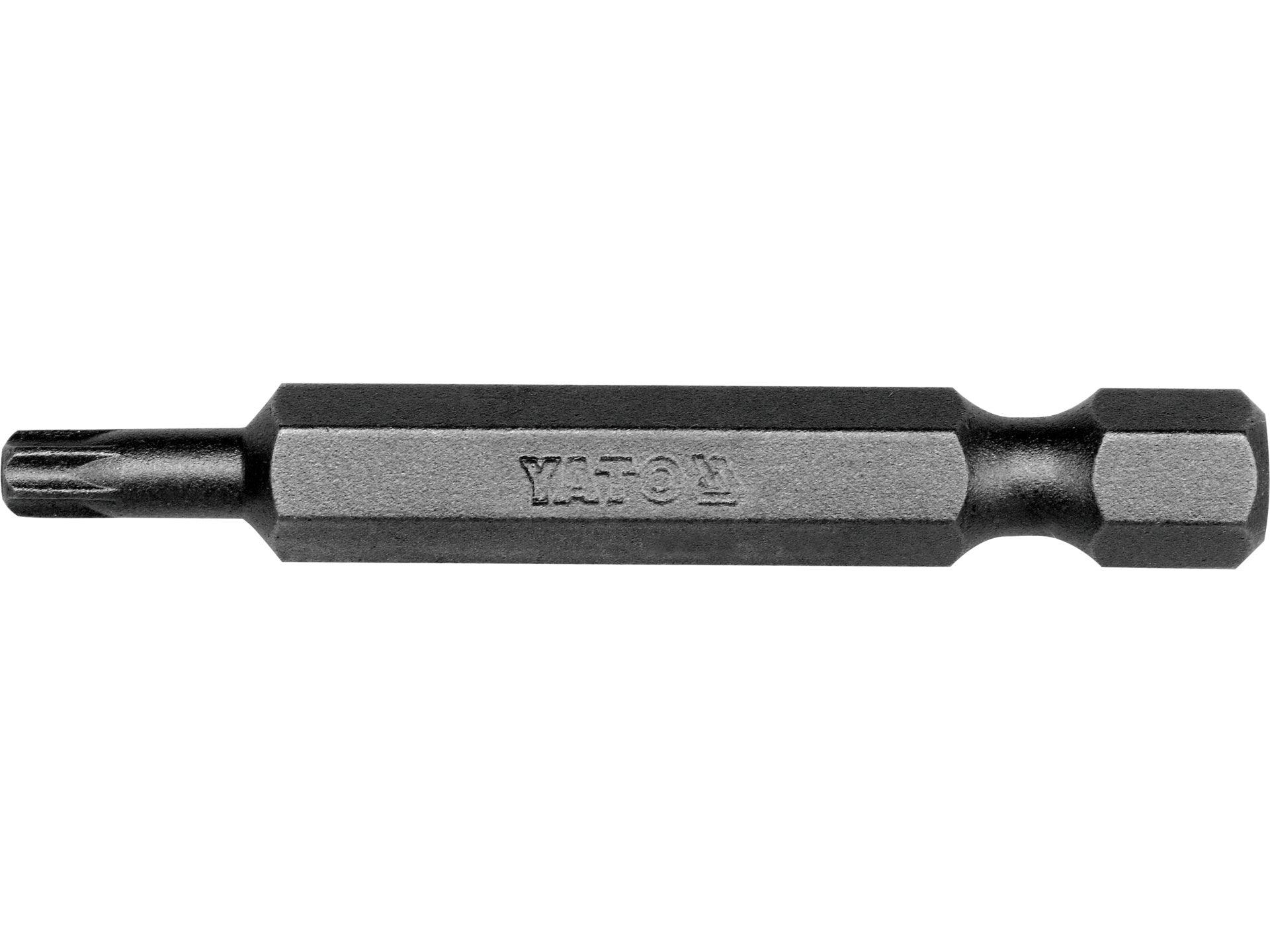 TRUSĂ BIȚI 1/4''X50MM,TORX T27, 50 BUC YATO YT-7858