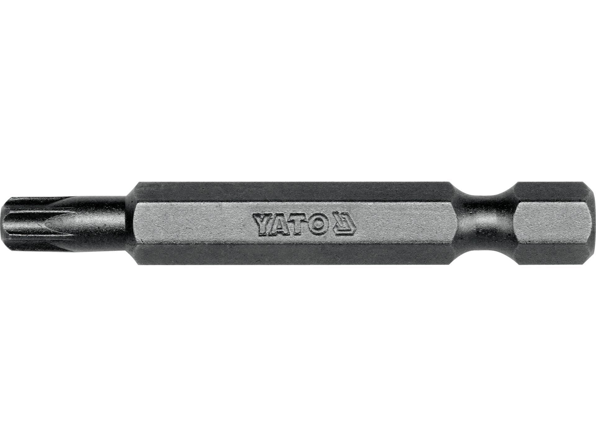 TRUSĂ BIȚI1/4''X50MM, TORX SECURIT, T27, 50 BUC YATO YT-7866