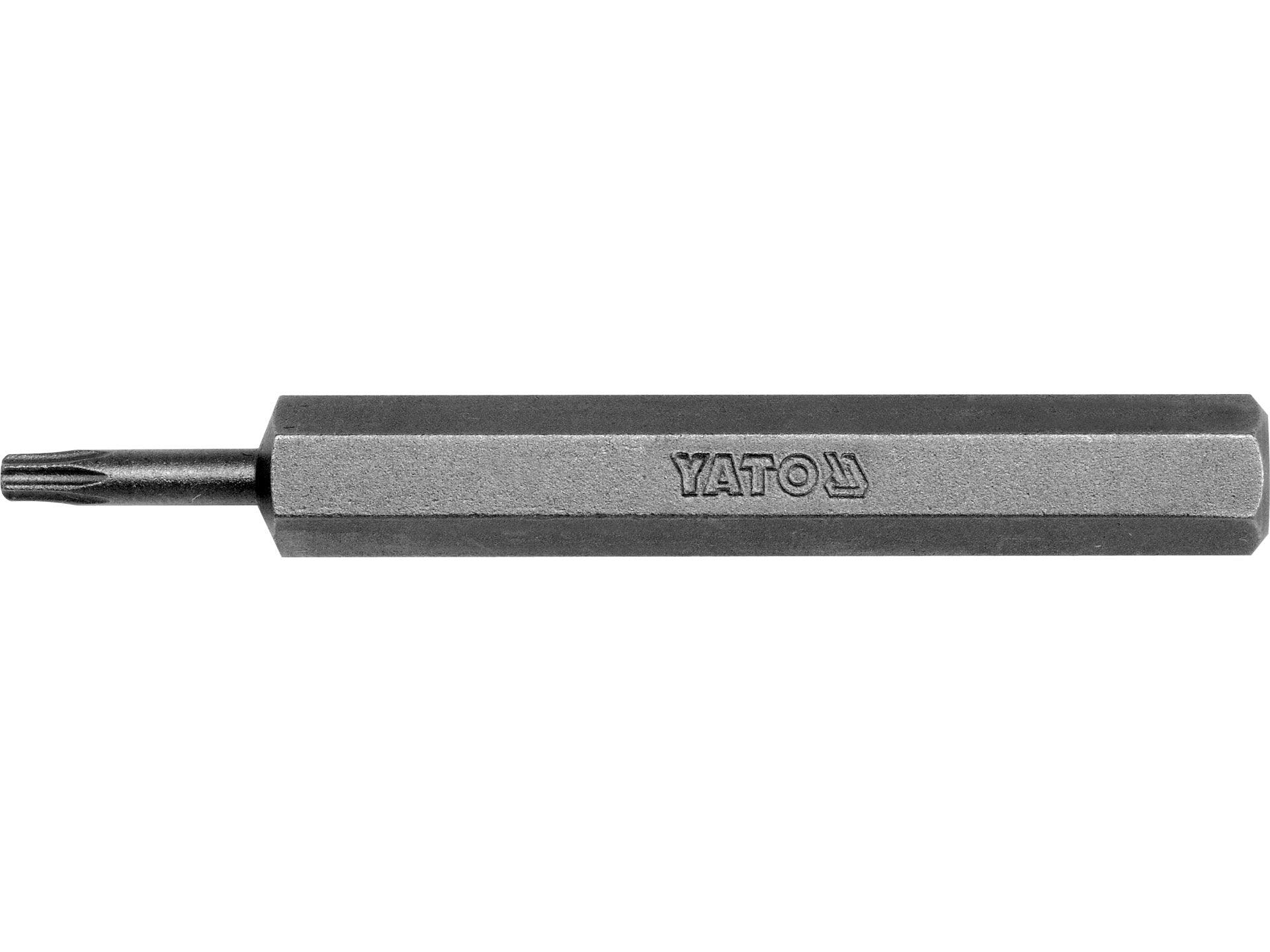 TRUSĂ BIȚI 8X70MM,TORX SECURIT T10, 20 BUC YATO YT-7951