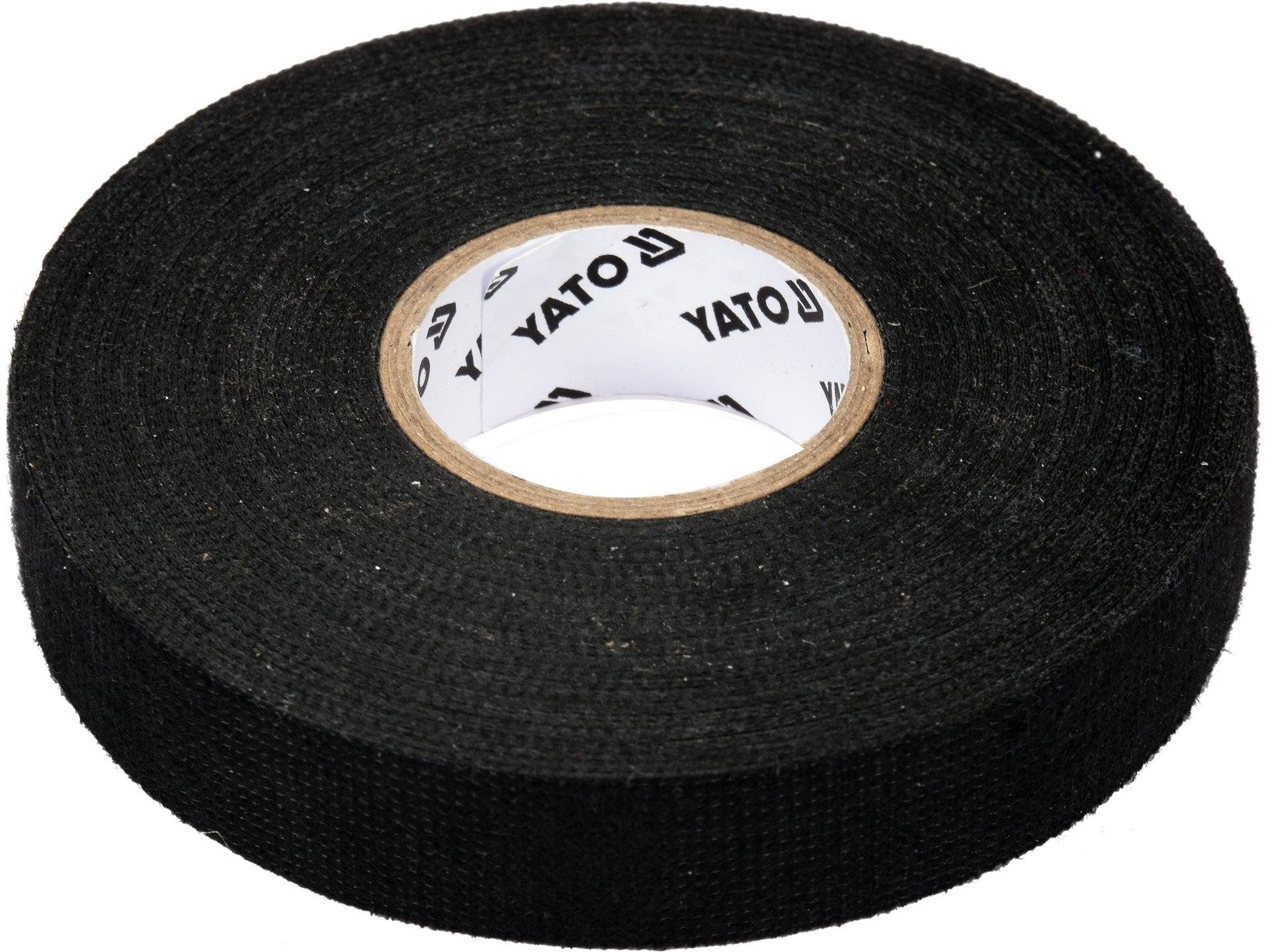 BANDĂ ADEZIVĂ TEXTILĂ 19MMX25M YATO YT-81501