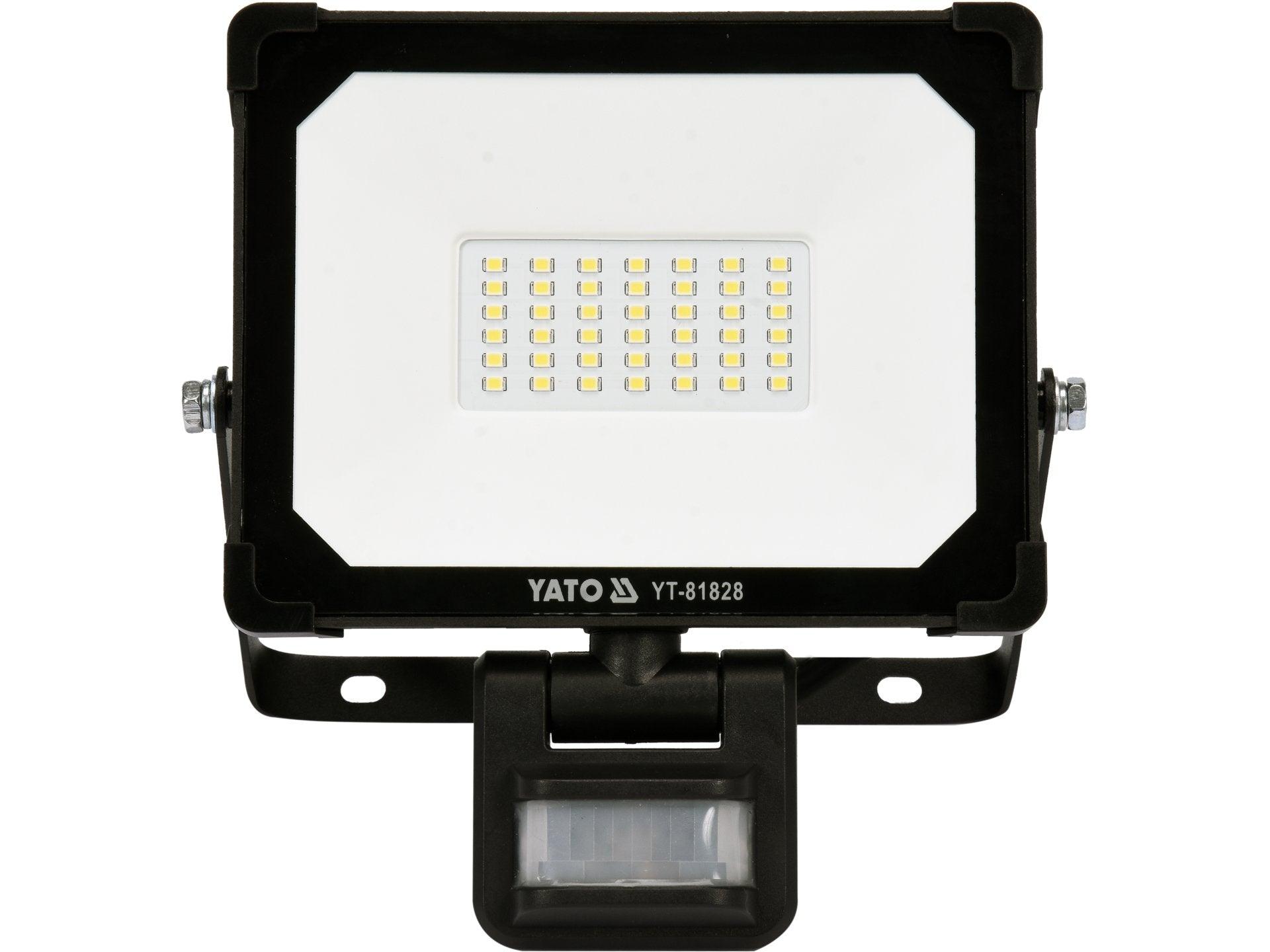 PROIECTOR SMD LED 30W, 3000LM, SENZOR MIȘCARE YATO YT-81828