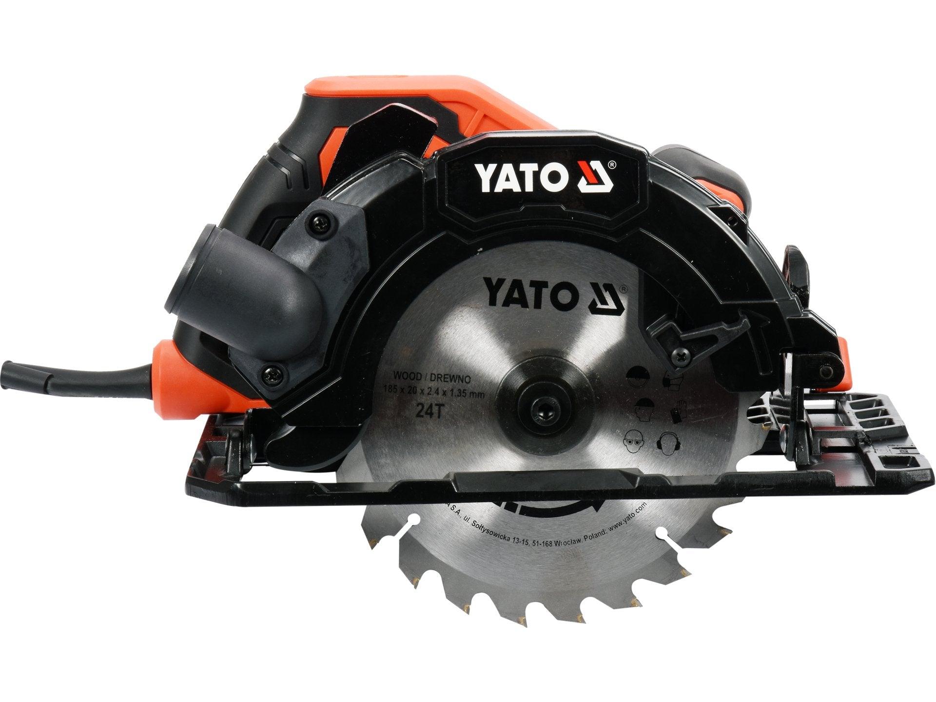 FIERĂSTRĂU CIRCULAR 185MM 1500W 5500 RPM YATO YT-82151