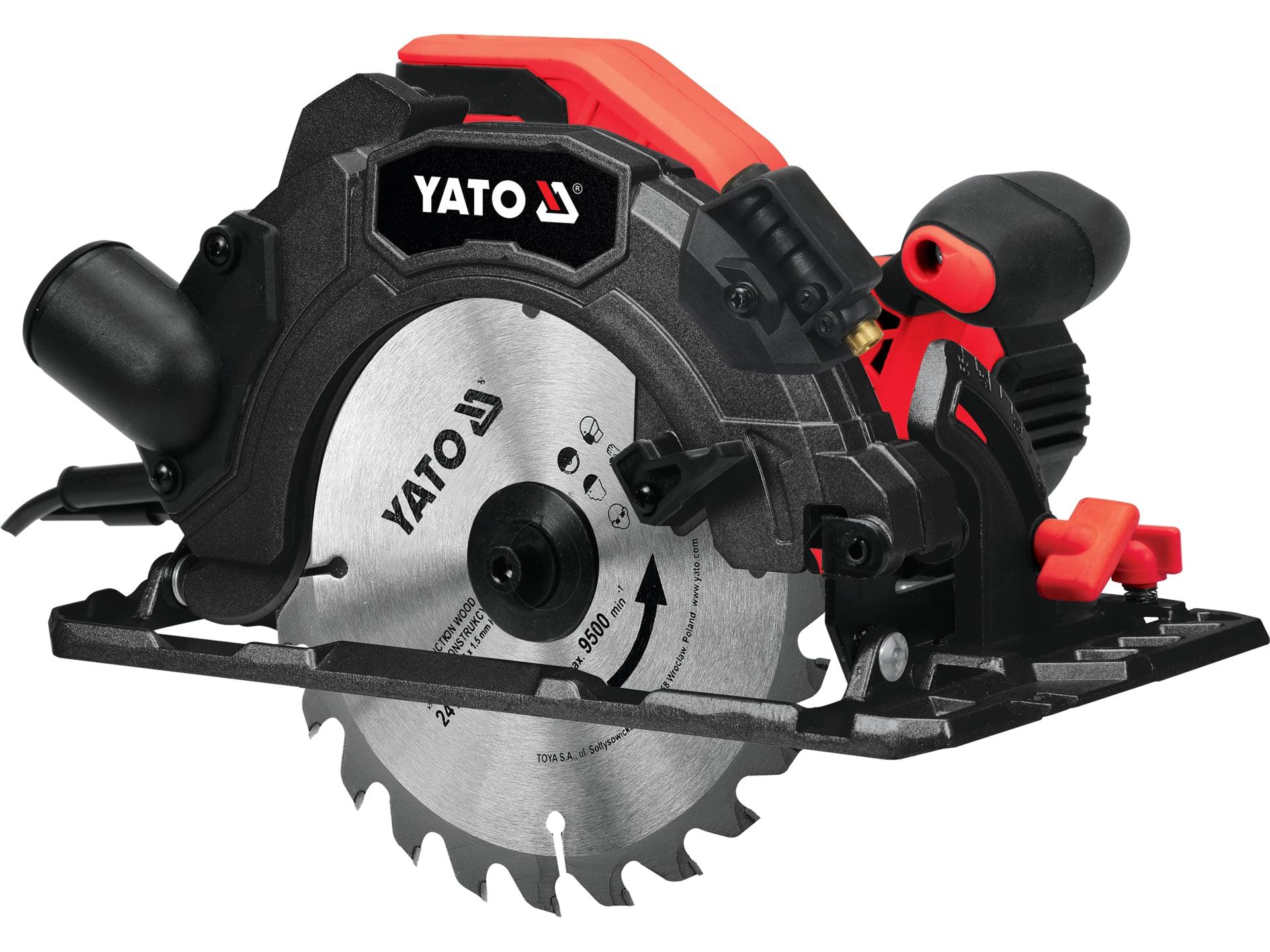 FIERĂSTRĂU CIRCULAR 185MM 1500W 5500 RPM YATO YT-82151