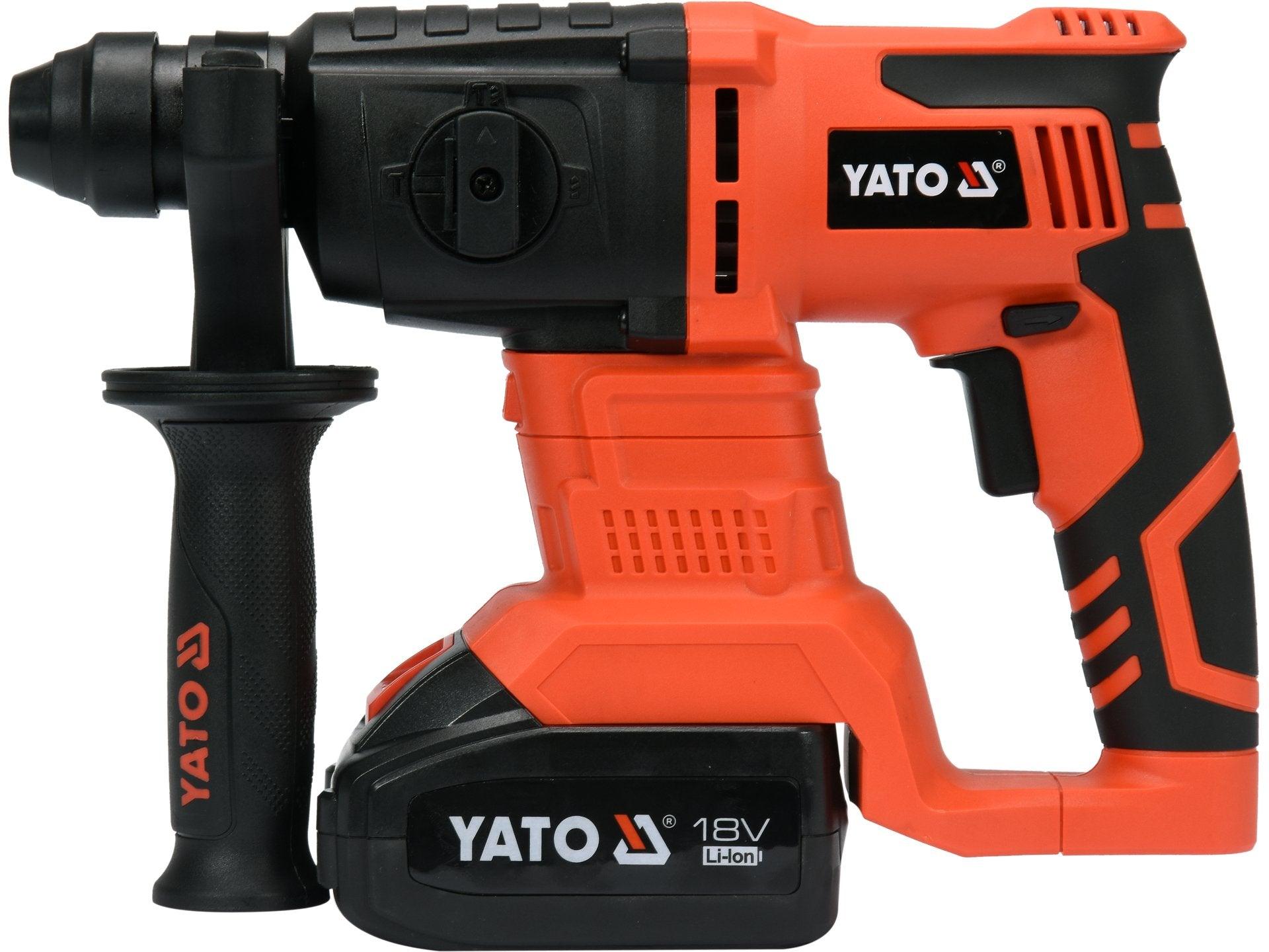 CIOCAN ROTOPERCUTOR CU ACUMULATOR, SDS+, 18V, 2J, 1X3AH YATO YT-82770