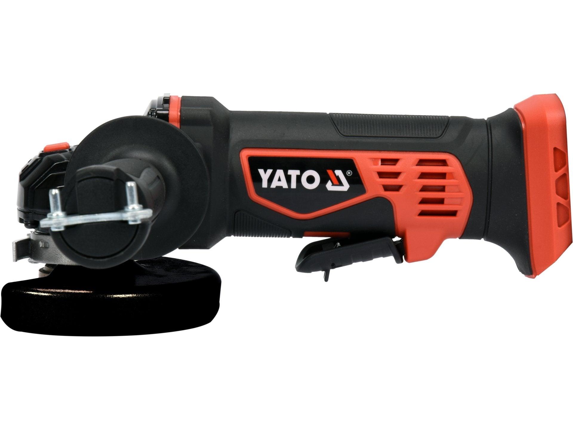 POLIZOR UNGHIULAR 125MM, 18V, FĂRĂ ACUMULATOR YATO YT-82827