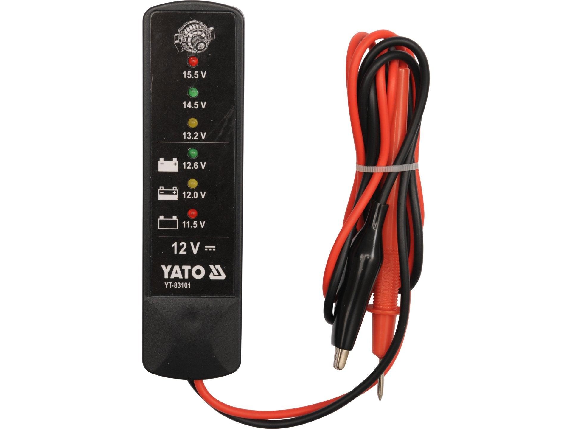 TESTER ACUMULATOR DIGITAL 12V YATO YT-83101