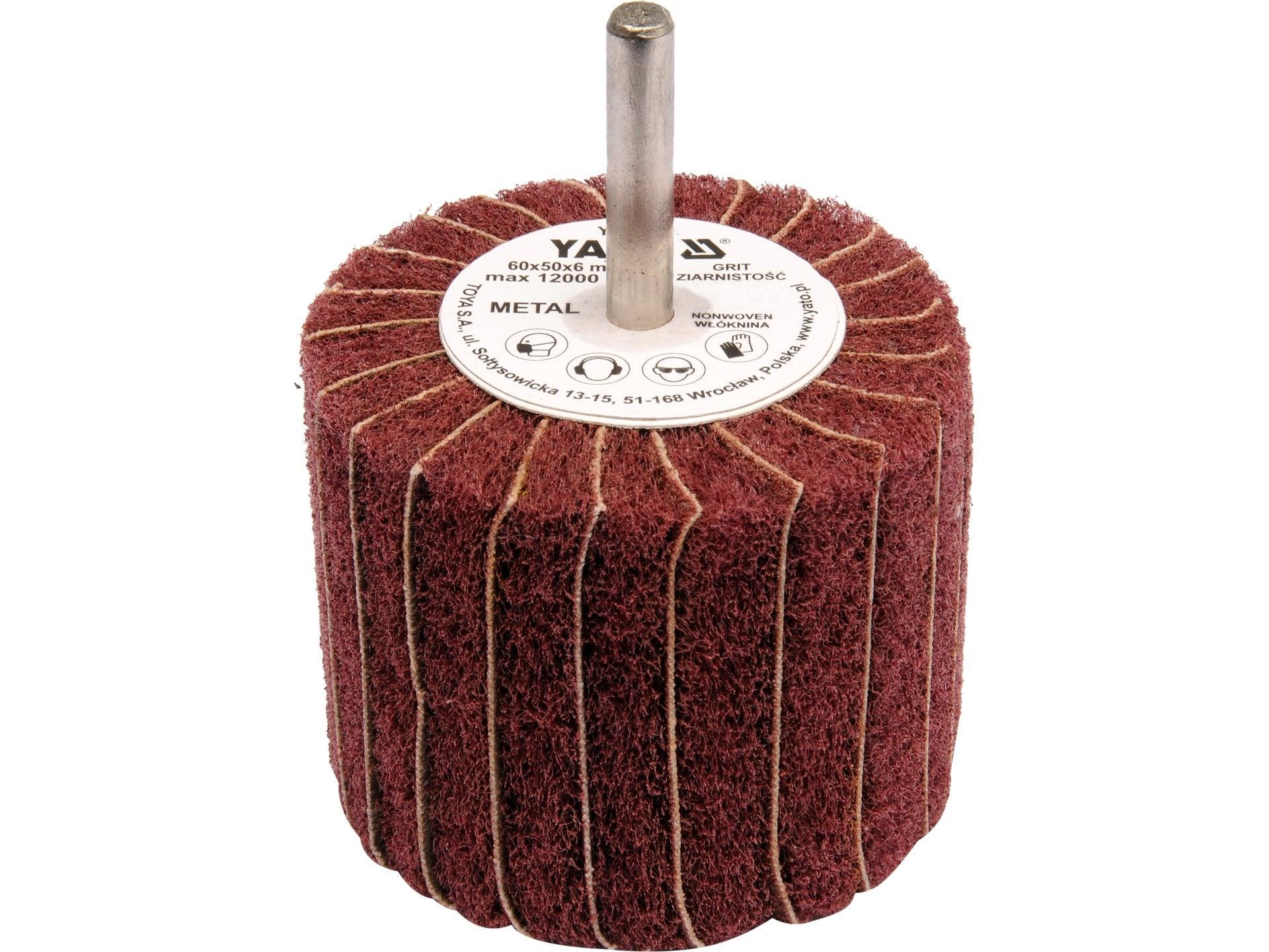 PERIE ABRAZIVĂ CIRCULARĂ CU TIJĂ 60X50X6MM, P200 YATO YT-83397