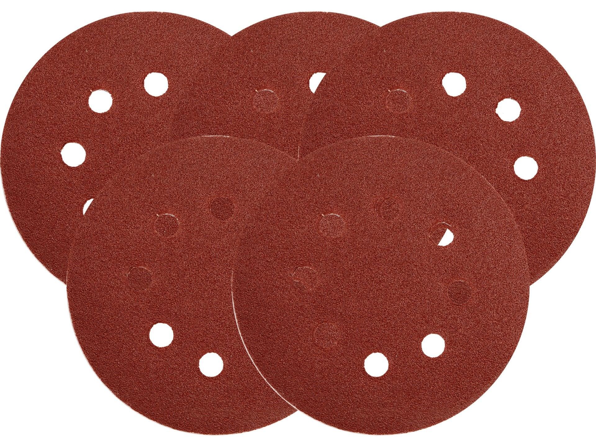 DISCURI ABRAZIVE CU ORIFICII 125MM, P60, 5 BUC YATO YT-83452