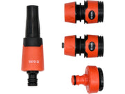 SET STROPIT GRĂDINĂ 4 PIESE, 3/4'' ''ȘI 1'' YATO YT-99832