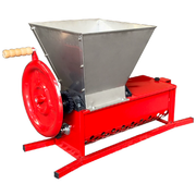 Zdrobitor struguri manual ZSM-30SD cu desciorchinator, cuva INOX 30 L
