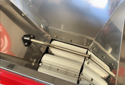 Zdrobitor struguri manual ZSM-100SS cu desciorchinator si agitator, FULL INOX