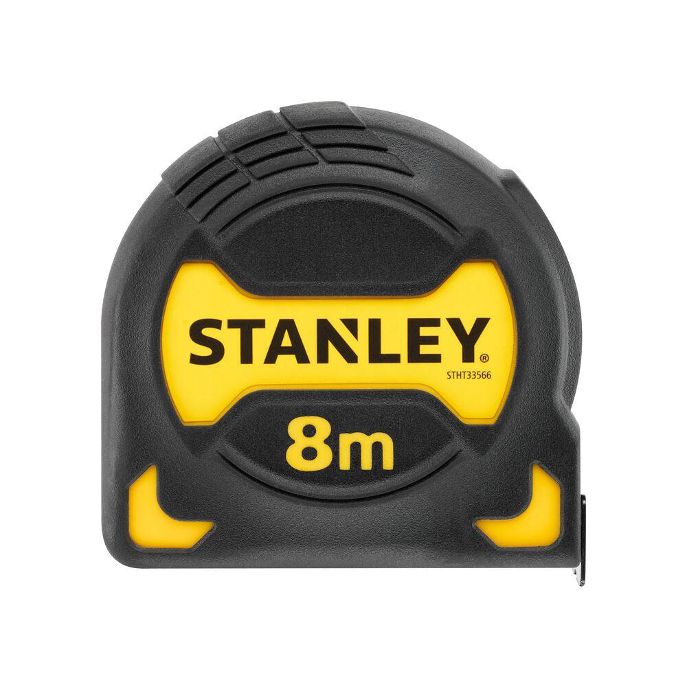 Ruleta cauciucata GripTape, Stanley STHT0-33566, lama acoperita cu Nylon®, blocare prin compresie, rupere la 8m, 8m x 28mm, blister